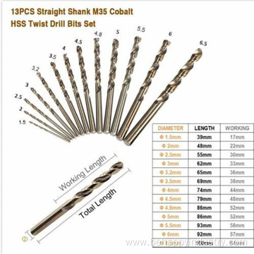 Heat Resistant Twist Drill Bits